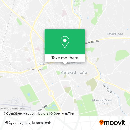 حمام باب دوكالا map