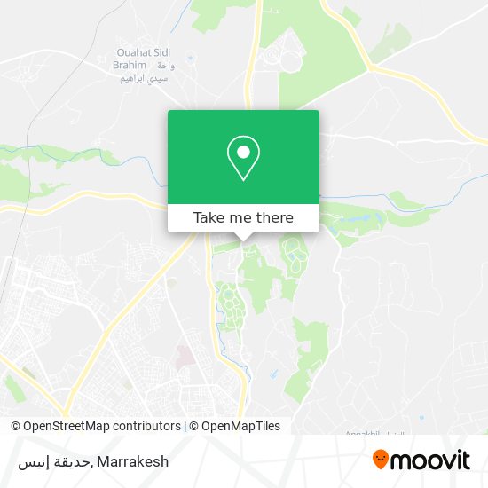 حديقة إنيس map