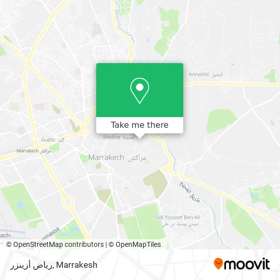 رياض أزينزر map