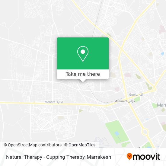 Natural Therapy - Cupping Therapy map