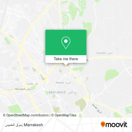 سوق الخميس map