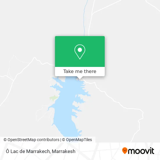 Ô Lac de Marrakech map