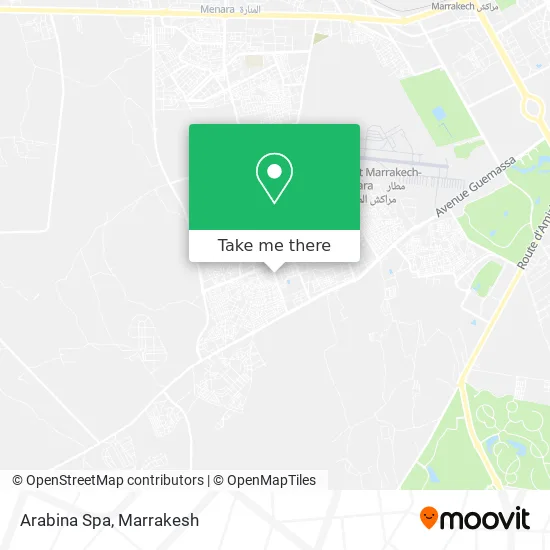 Arabina Spa plan