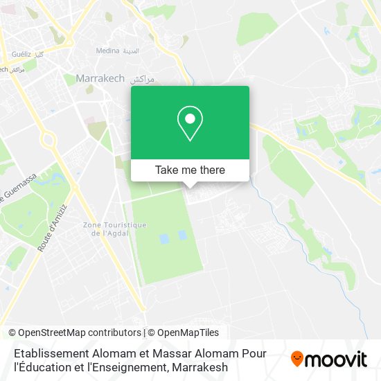 Etablissement Alomam et Massar Alomam Pour l'Éducation et l'Enseignement map