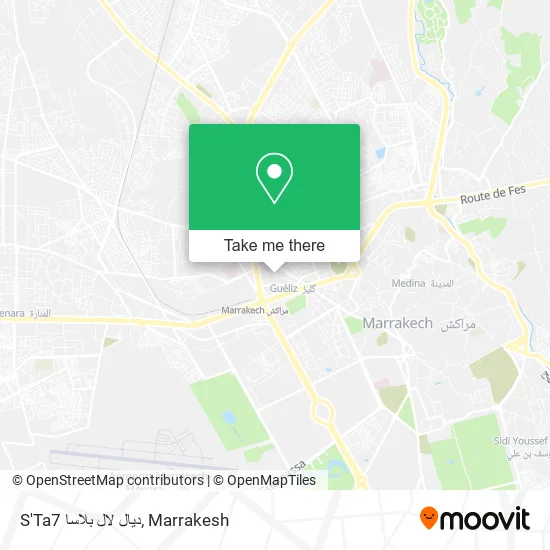S'Ta7 ديال لال بلاسا map