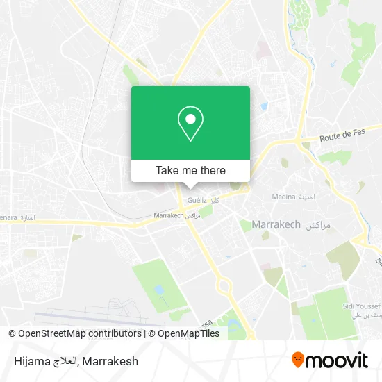 Hijama العلاج map