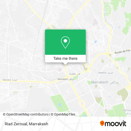 Riad Zeroual map