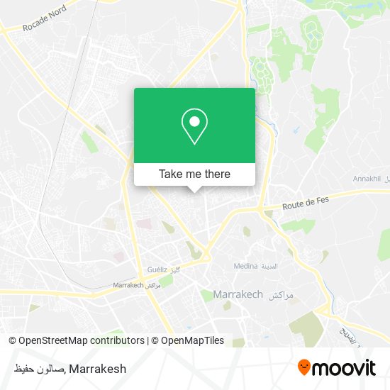 صالون حفيظ map