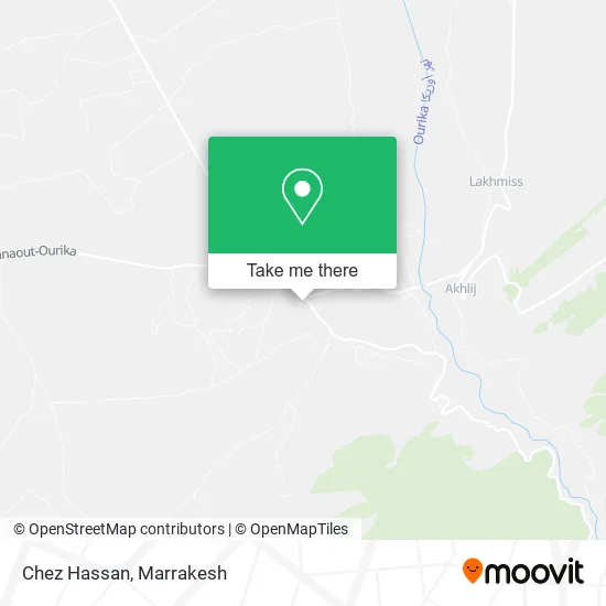 Chez Hassan plan