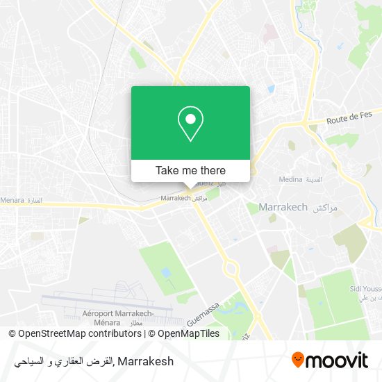 القرض العقاري و السياحي map