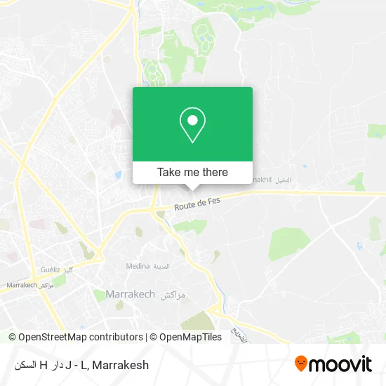 السكن H دار J - L map
