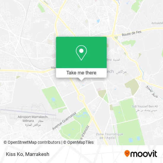 Kiss Ko map