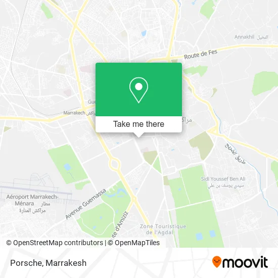 Porsche map