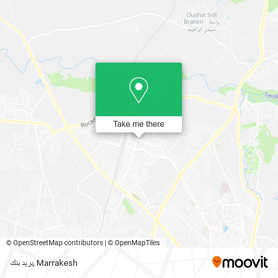 بريد بنك map