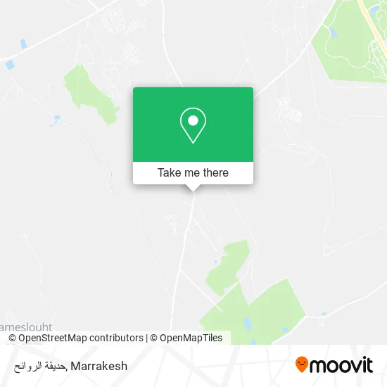 حديقة الروائح map