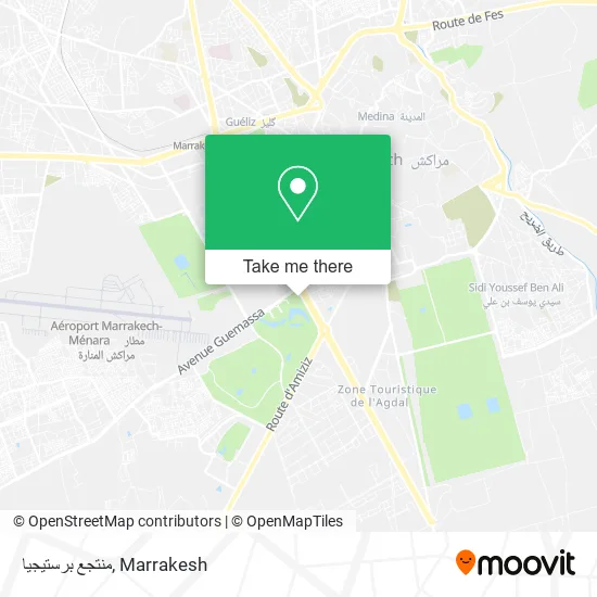 منتجع برستيجيا map