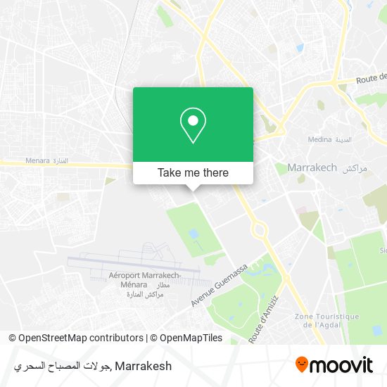 جولات المصباح السحري map