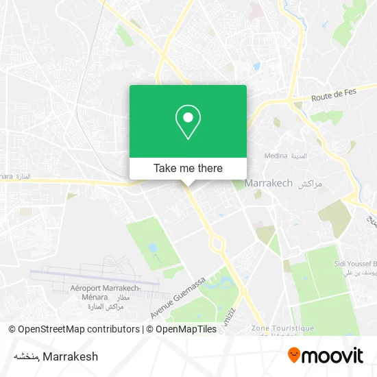 منخشه map