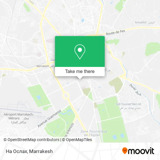 На Ослах map
