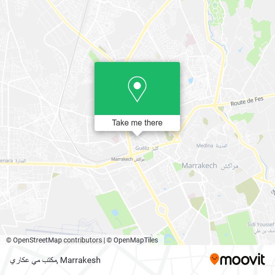 مكتب مي عكاري map