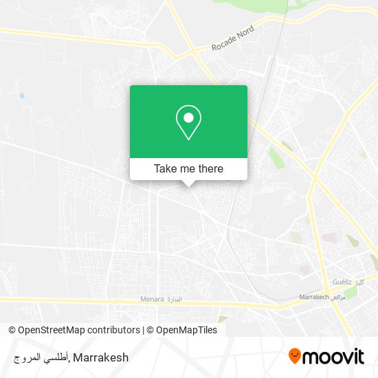 أطلسي المروج map