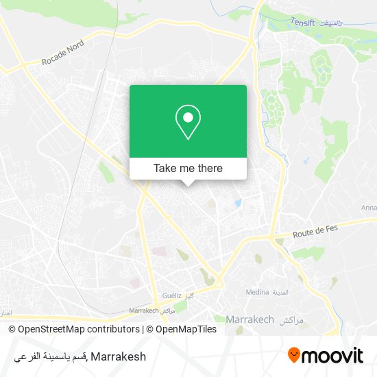 قسم ياسمينة الفرعي map