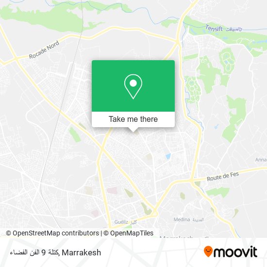 كتلة 9 الفن الفضاء map