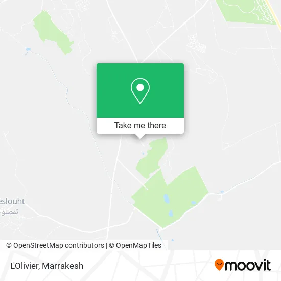 L'Olivier map