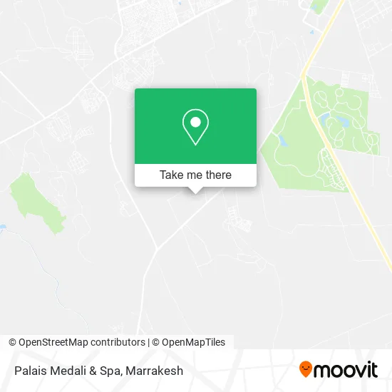 Palais Medali & Spa map