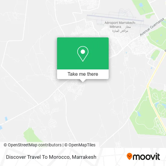 Discover Travel To Morocco map