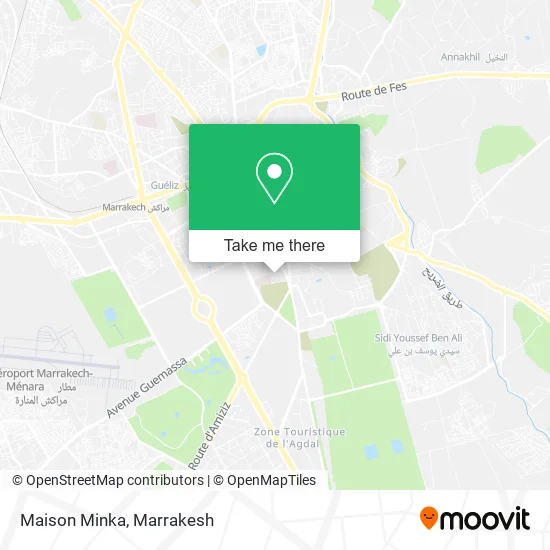 Maison Minka map