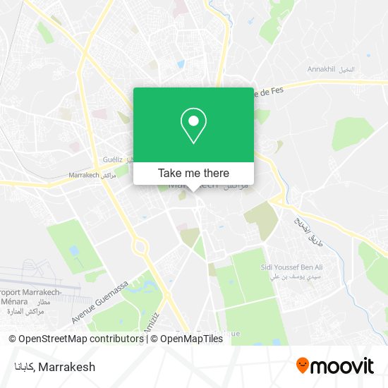 كابانا map