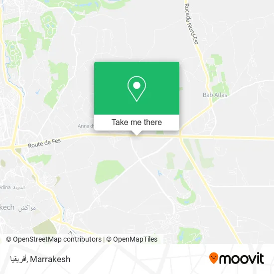 أفريقيا map