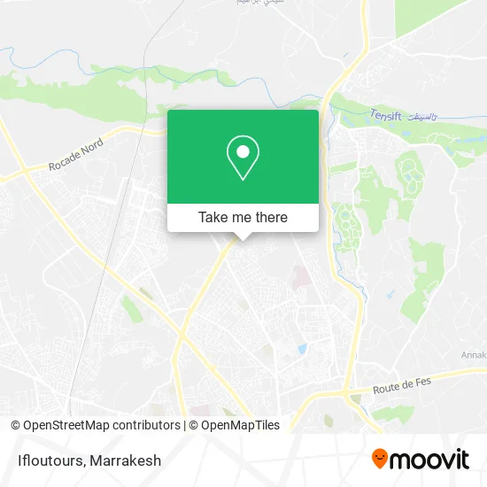 Ifloutours map