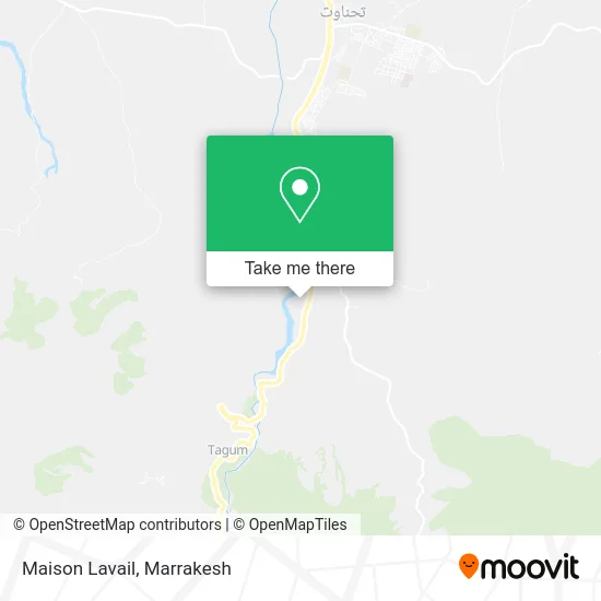 Maison Lavail map