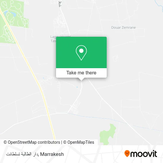 دار الطالبة تسلطانت map