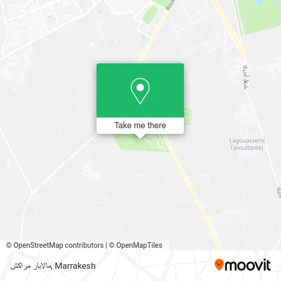 مالابار مراكش map