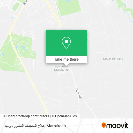 علاج المعجنات المخبوزة يوميا map