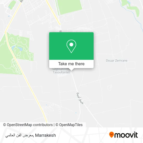 معرض الفن العالمي plan