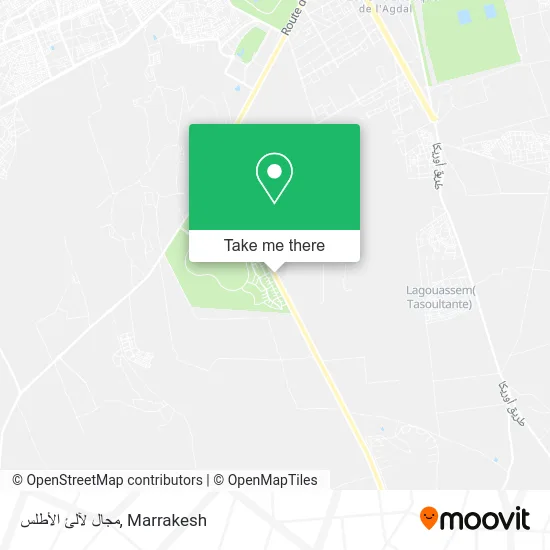 مجال لآلئ الأطلس map