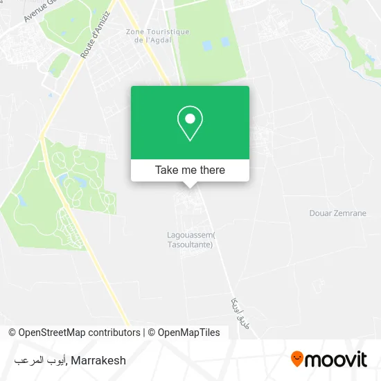 أيوب المرعب map