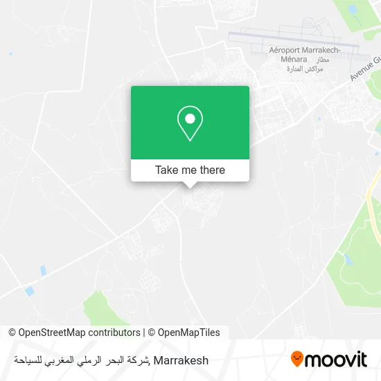 شركة البحر الرملي المغربي للسياحة map