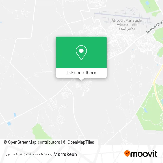مخبزة وحلويات زهرة سوس plan