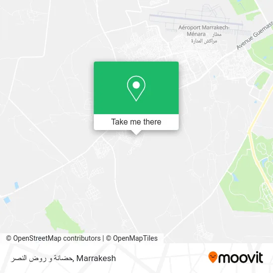 حضانة و روض النصر map