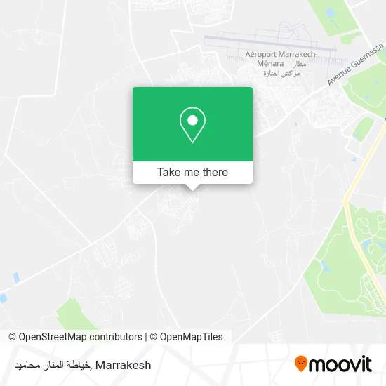 خياطة المنار محاميد map
