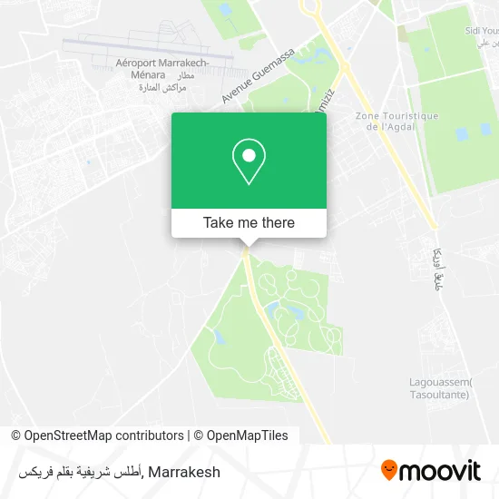 أطلس شريفية بقلم فريكس map