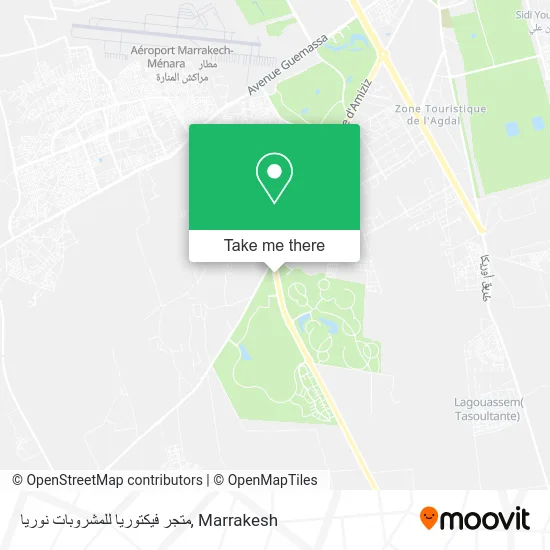 متجر فيكتوريا للمشروبات نوريا map