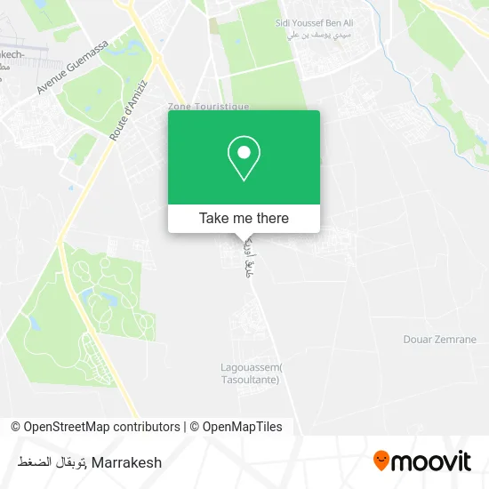 توبقال الضغط map