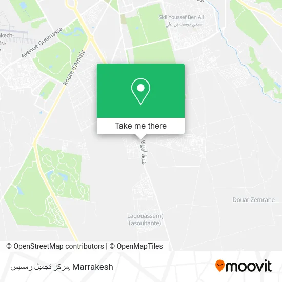 مركز تجميل رمسيس map