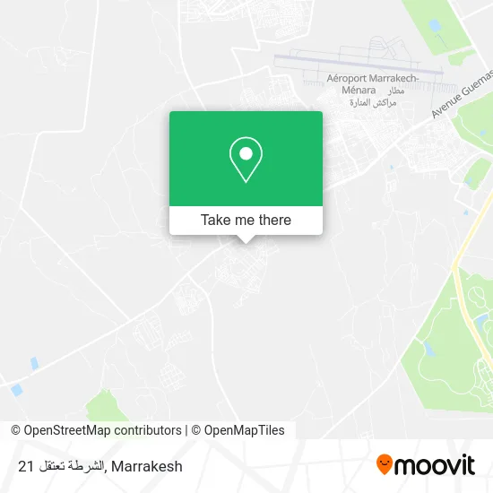 الشرطة تعتقل 21 map